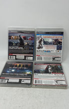 Load image into Gallery viewer, Set Of 4 Pieces Assorted Mixed Variety Sony PlayStation 3 Video Games Not Tested