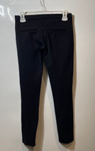 Load image into Gallery viewer, Zara Womens Black Flat Front Pockets Straight Leg Button Ankle Pants Size S