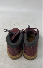 Load image into Gallery viewer, Timberland Kids 6-Inch Premium Burgundy Leather Waterproof Ankle Boots Size 5