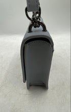 Load image into Gallery viewer, Aldo Womens Light Blue Floral Applique Inner Pocket Chain Strap Crossbody Purse