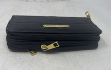 Load image into Gallery viewer, Stone Mountain Womens Nappa SLG Black Leather Zip-Around Wallet With Tag
