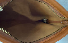 Load image into Gallery viewer, Michael Kors Womens Beige Brown Monogram Leather Trim Zipper Fanny Pack Belt Bag