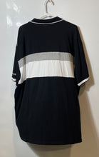 Load image into Gallery viewer, Kenneth Cole Mens Black White Gray Short Sleeve Collared Polo Shirt Size 4X