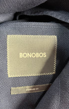 Load image into Gallery viewer, Bonobos Mens Blue Long Sleeve Notch Lapel Standard Fit Two-Button Blazer Sz 52R