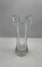 Load image into Gallery viewer, Mikasa Clear Cut Crystal Swirl Home Decorative Collectible Flower Vase