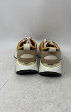 Load image into Gallery viewer, Michael Kors Womens Flynn Yellow Beige Lace-Up Low Top Sneaker Shoes Size 7M