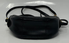 Load image into Gallery viewer, Authentic Marc Jacobs Womens Voyager Black Leather Round Crossbody Bag Stained