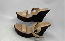 Load image into Gallery viewer, Italian Shoemakers Womens Brown Open Toe Wedge Platform Sandals Size 7.5