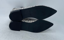 Load image into Gallery viewer, Cole Haan Womens Grand.OS Beige Black Python Reptile Embossed Chelsea Booties 7B