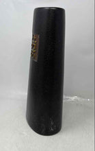 Load image into Gallery viewer, Vintage Chinese Black Gold-Tone Double Happiness Sign Textured Finish Vase