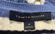 Load image into Gallery viewer, Tommy Hilfiger Womens Multicolor Striped Cable Knit Pullover Sweater Size M