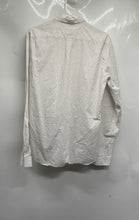 Load image into Gallery viewer, Hugo Boss Mens White Black Geometric Print Long Sleeve Button-Up Shirt Size M