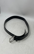 Load image into Gallery viewer, Hugo Boss Mens Clive-Ant Black Leather Rectangular Pin Buckle Dress Belt