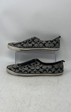 Load image into Gallery viewer, Coach Womens Brown Beige Signature Print Round Toe Sneakers Shoes Size 11B