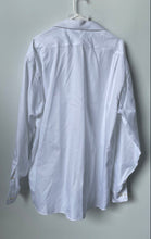 Load image into Gallery viewer, Tommy Hilfiger Mens White Cotton Long Sleeve Premium Non-Iron Dress Shirt Sz 18