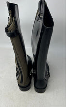Load image into Gallery viewer, Melissa Womens Black Equestrian Knee-High Convertible Riding Rain Boots Size 5
