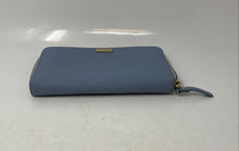 Load image into Gallery viewer, Kate Spade New York Womens Laurel Way Neda Blue Leather Zip-Around Wallet