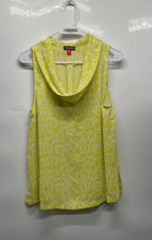 Load image into Gallery viewer, Vince Camuto Womens Green White Abstract Sleeveless Pullover Blouse Top Size M