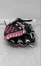 Load image into Gallery viewer, Dick's Sporting Goods Youth Pink & Black Leather Adjustable Cuff Baseball Glove