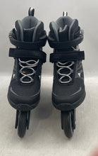 Load image into Gallery viewer, Rollerblade Mens Zetrablade 7958600816 Black Adjustable Inline Skates Size 8