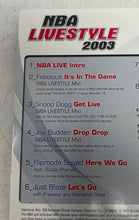 Load image into Gallery viewer, EA Sports Soundtrack Basketball NBA Livestyle 2003 Video Game CD Not Tested