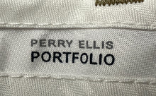 Load image into Gallery viewer, Perry Ellis Portfolio Mens Khaki Slash Pockets Belt Loops Dress Pants Size 36x32