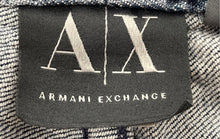 Load image into Gallery viewer, Armani Exchange Womens Blue Denim Dark Wash Distressed Skinny Jeans Size 4 Reg