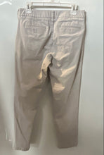 Load image into Gallery viewer, Express Mens Beige Slash Pockets Button Front Belt Loops Chino Pants Size 30X32