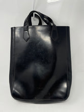 Load image into Gallery viewer, Givenchy Parfums Womens Black Top Handle Handbag Stained/Worn