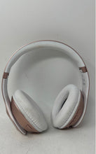 Load image into Gallery viewer, Glynzak Model WH207A Rose Gold White Wireless Over-Ear Headphones Untested