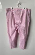 Load image into Gallery viewer, Ralph Lauren Womens Pink Striped Print Slash Pocket Active Ankle Pants Size 12