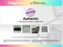 Load image into Gallery viewer, Authentic Versace Women's Gold Tone/Amber Glasses. With Case