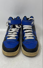 Load image into Gallery viewer, Nike Boys Court Borough Mid 2 DM8872-001 Blue Black Sneaker Shoes Size 4.5Y