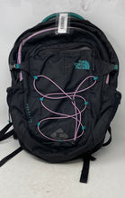 Load image into Gallery viewer, The North Face Unisex Black Adjustable Zipper Top Handle Hiking Backpack