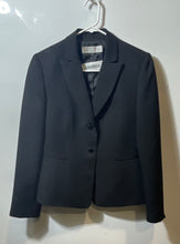 Load image into Gallery viewer, Tahari Mens Black Single-Breasted Long Sleeve Pockets Two Button Blazer Size 6P