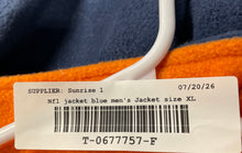 Load image into Gallery viewer, NFL Mens Blue Miami Dolphins Long Sleeve 1/4 Zip Pullover Sweatshirt Size XL