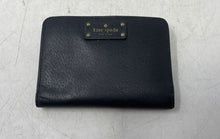 Load image into Gallery viewer, Kate Spade New York Womens Black Credit Card Slots Bifold Wallet