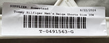 Load image into Gallery viewer, Tommy Hilfiger Mens Beige Cotton Flat Front Pockets Cargo Shorts Size 30