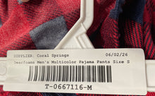 Load image into Gallery viewer, Dearfoams Womens Multicolor Plaid Print Pull-On Sleep Jogger Pajama Pants Size S