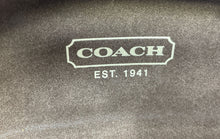 Load image into Gallery viewer, Coach Mens Beige Signature Print Hard Clamshell Sunglasses Case