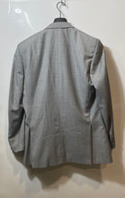 Load image into Gallery viewer, Antonio Baldan Mens Gray Blazer And Pants Two-Piece Suit Set Size 42