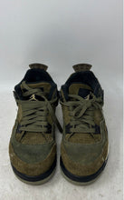 Load image into Gallery viewer, Nike Boys Air Jordan 4 SE FB9928-200 Green Lace-Up Low Top Sneakers Shoes Sz 7Y