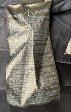 Load image into Gallery viewer, Zara Womens Blue Cotton Slash Pockets Stretch Straight Leg Cargo Pants Size 2