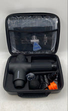 Load image into Gallery viewer, Dacorm Black Massage Gun With Accessories & Carrying Case Not Tested