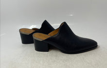 Load image into Gallery viewer, Johnston & Murphy Womens Trista Black Leather Block Mule Heels Size 6.5M