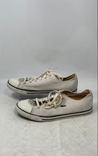 Load image into Gallery viewer, Lacoste Mens L27 SRM TEXT White Round Toe Lace-Up Sneaker Shoes Size 11.5