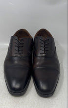 Load image into Gallery viewer, Aldo Mens Miraylle Dark Brown Leather Lace-Up Cap Toe Oxford Dress Shoes Sz 10.5