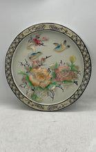 Load image into Gallery viewer, Floral And Birds Art Embossed Display Round Wall Decorative Collector Plate