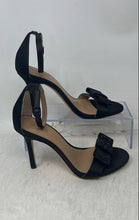 Load image into Gallery viewer, Lauren Ralph Lauren Womens Allie Black Stiletto Heel Ankle Strap Sandals Size 5B
