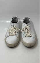 Load image into Gallery viewer, Original Penguin Mens White Leather Round Toe Lace-Up Sneakers Shoes Size 8